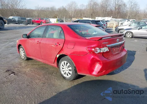 2012 Toyota Corolla Le из США, поврежденный, VIN 5YFBU4EEXCP048771